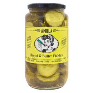 AMOLA BREAD & BUTTER PICKLES, 1 L